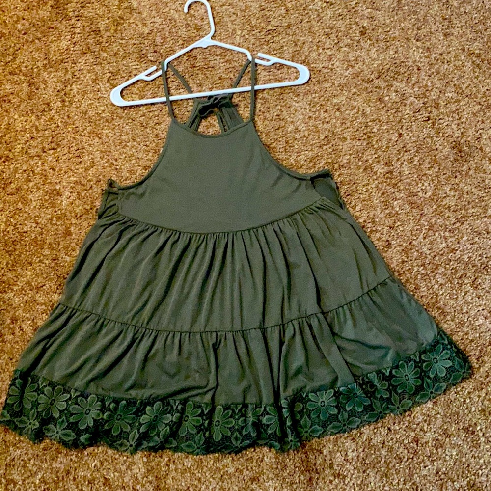 Poof Brand babydoll style dress